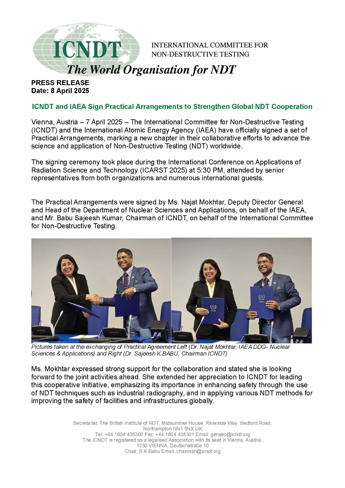 Press Release